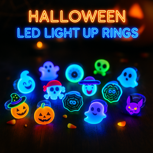 Kids’ Halloween LED Finger Rings