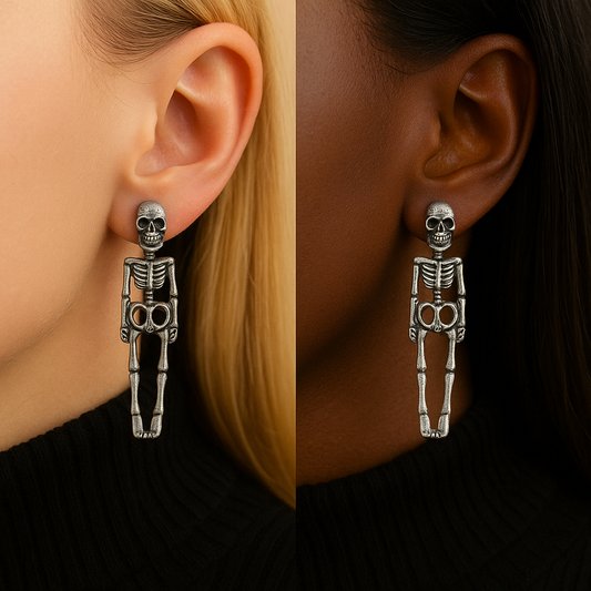 Halloween Skull Drop Earrings  ® Infinity Gear