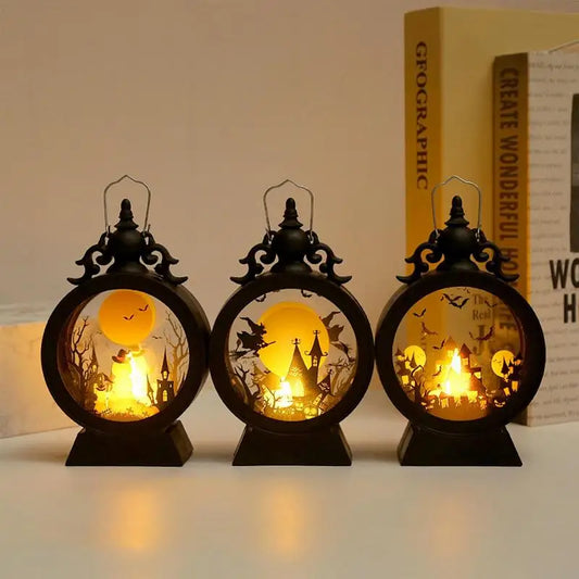 Haunted Glow Halloween Lantern