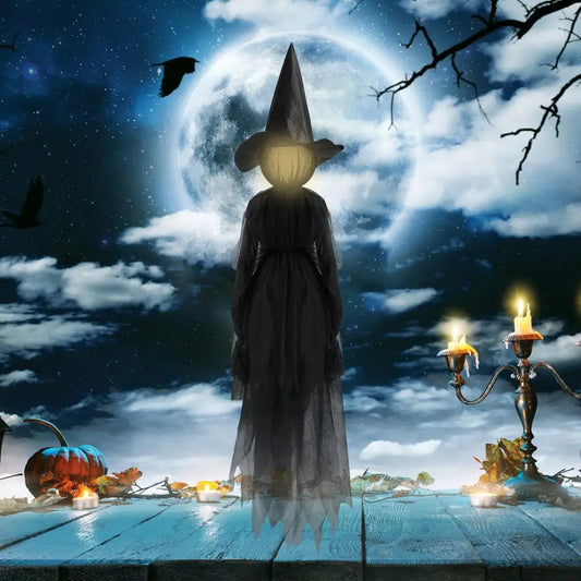 Light-Up Halloween Witch