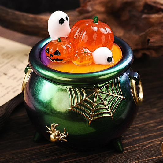Halloween Pumpkin and Spider Web Mold Set