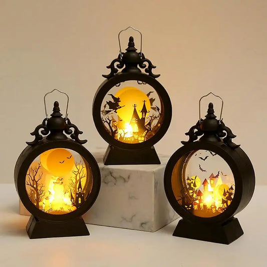 Haunted Glow Halloween Lantern